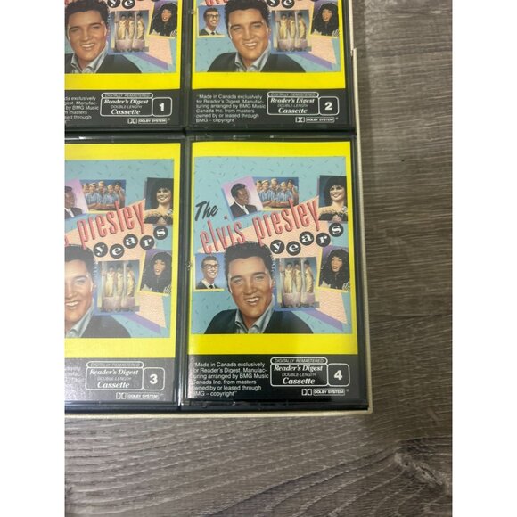 The Elvis Presley Years Reader's Digest/4 Audio Cassette Tape Set - Picture 5 of 6